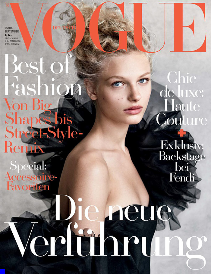 德国《Vogue》时尚杂志PDF电子版【2016年09月刊免费下载阅读】