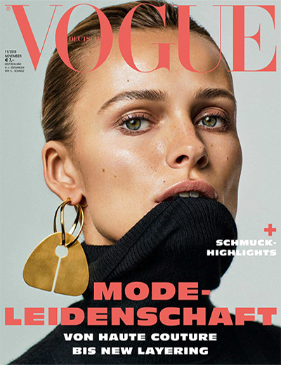德国《Vogue》时尚杂志PDF电子版【2018年合集12期】
