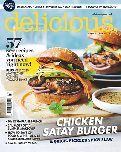 英国《Delicious》美食杂志PDF电子版【2020年合集11期】