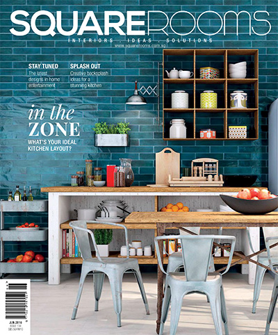 新加坡《SquareRooms》室内设计杂志PDF电子版【2016年合集10期】