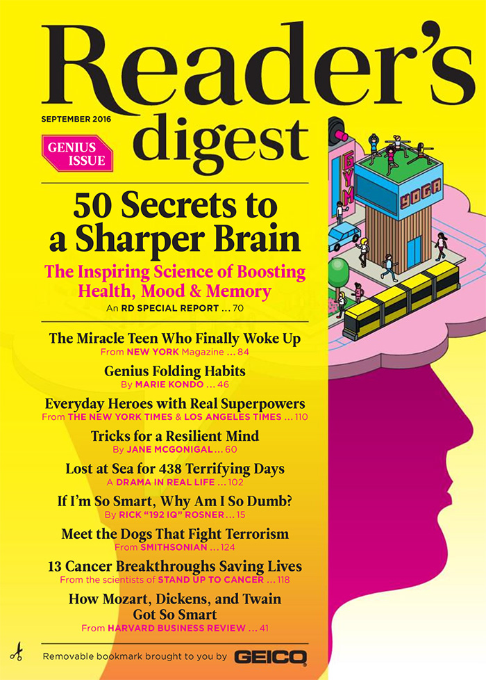 美国《Readers Digest》读者文摘杂志PDF电子版【2016年09月刊免费下载阅读】