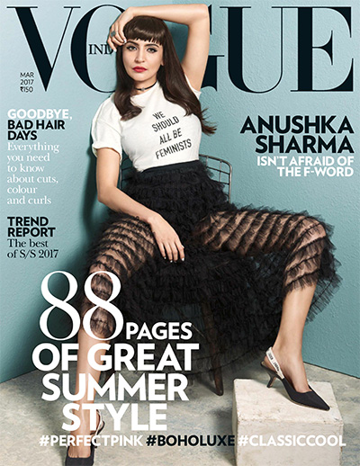 印度《Vogue》时尚杂志PDF电子版【2017年合集12期】