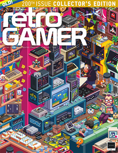 英国《Retro Gamer》复古游戏杂志PDF电子版【2019年合集17期】