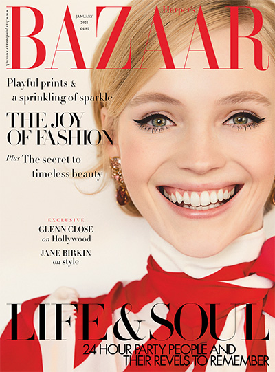 英国《Harpers Bazaar》时尚芭莎杂志PDF电子版【2021年合集12期】