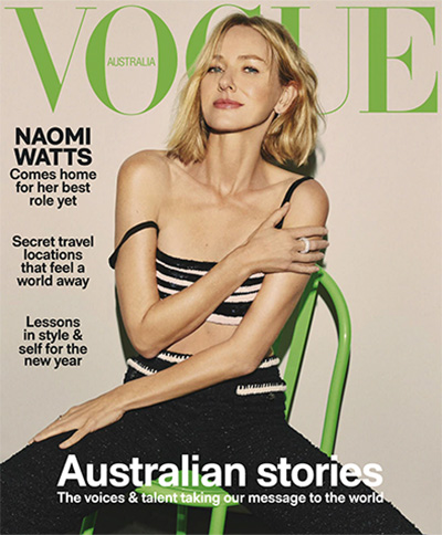 澳大利亚《Vogue》时尚杂志PDF电子版【2021年合集12期】