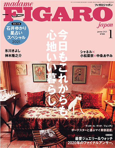 日本《figaro》女性时尚杂志PDF电子版【2021年合集12期】