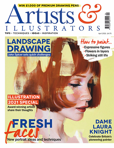 英国《Artists&Illustrators》艺术设计杂志PDF电子版【2021年合集13期】