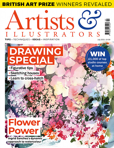 英国《Artists&Illustrators》艺术设计杂志PDF电子版【2021年合集13期】
