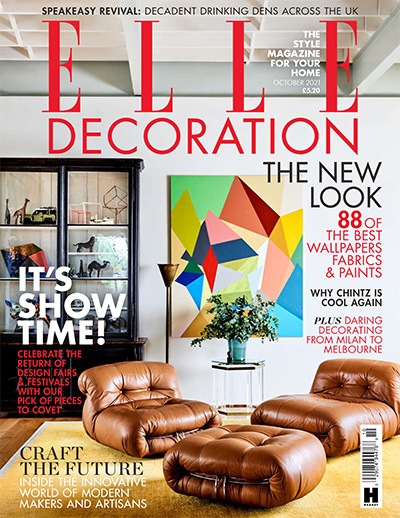 英国《Elle Decoration》家居装饰艺术杂志PDF电子版【2021年合集11期】