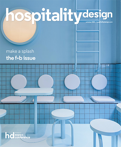 美国《Hospitality Design》权威酒店设计杂志PDF电子版【2021年合集10期】