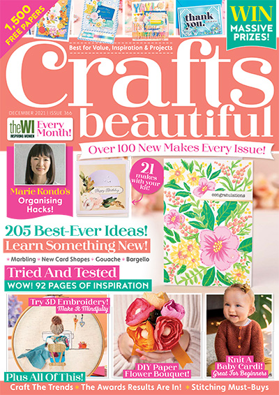 英国《Crafts Beautiful》手工艺杂志PDF电子版【2021年合集13期】