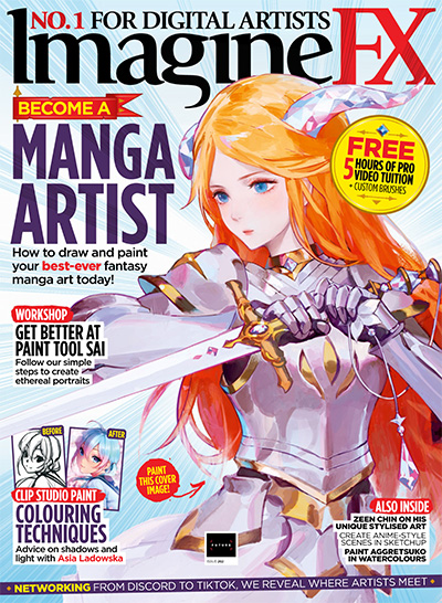 英国《ImagineFX》数码动漫CG杂志PDF电子版【2021年合集13期】