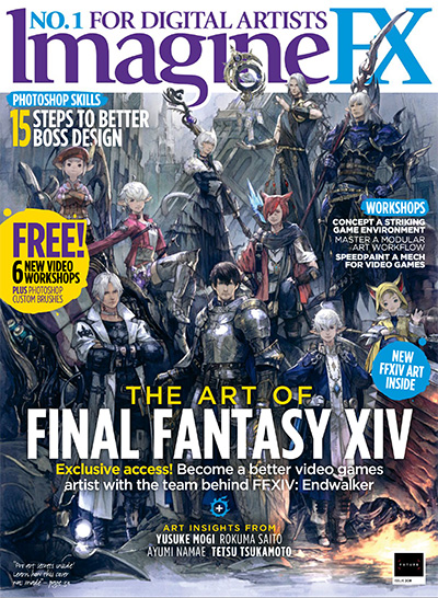 英国《ImagineFX》数码动漫CG杂志PDF电子版【2021年合集13期】