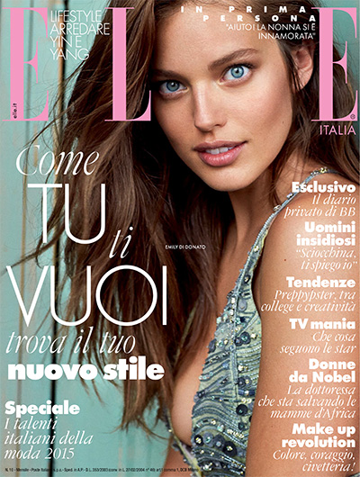 意大利《ELLE》时尚杂志PDF电子版【2014年合集12期】