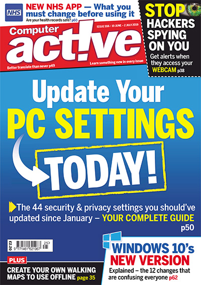 英国《Computeractive》计算机杂志PDF电子版【2019年合集26期】