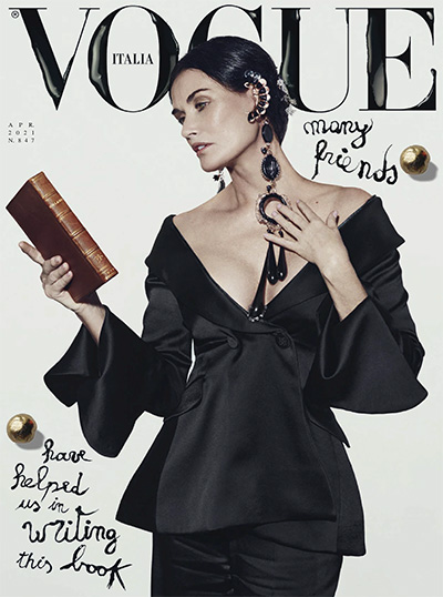 意大利《Vogue》时尚杂志PDF电子版【2021年合集12期】