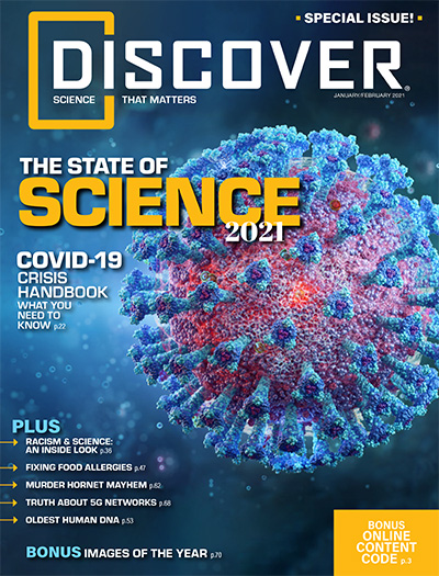 美国《Discover》著名科普杂志PDF电子版【2021年合集7期】