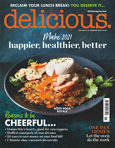 英国《Delicious》美食杂志PDF电子版【2021年合集12期】