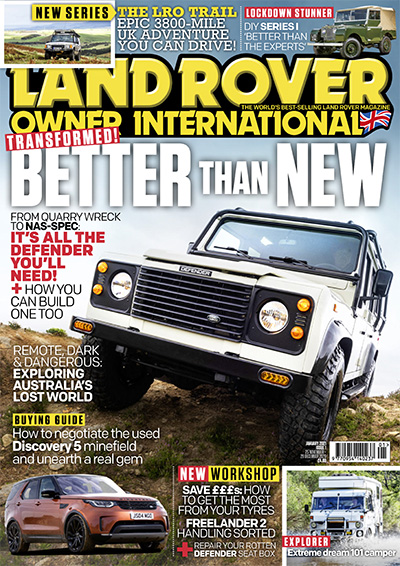 英国《Land Rover Owner》路虎汽车杂志PDF电子版【2021年合集13期】