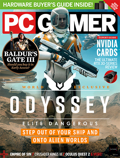 美国《PC Gamer》游戏玩家杂志PDF电子版【2021年合集12期】