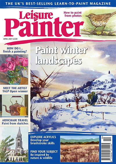 英国《Leisure Painter》水彩绘画杂志PDF电子版【2021年合集13期】
