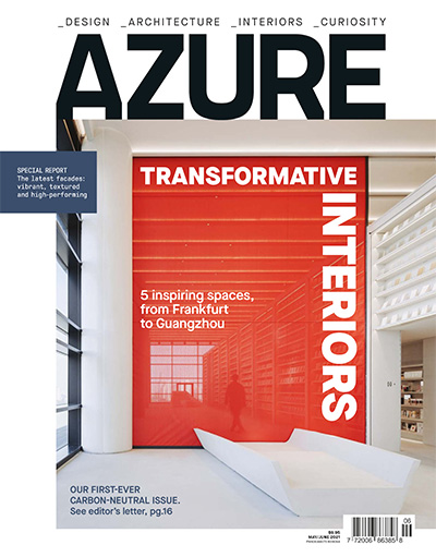 加拿大《AZURE》建筑室内设计杂志PDF电子版【2021年合集6期】