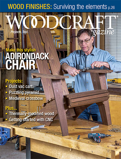 美国《Woodcraft》专业木工技术杂志PDF电子版【2021年合集6期】