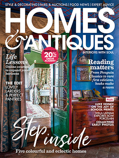 英国《Homes&Antiques》室内软装杂志PDF电子版【2021年合集12期】