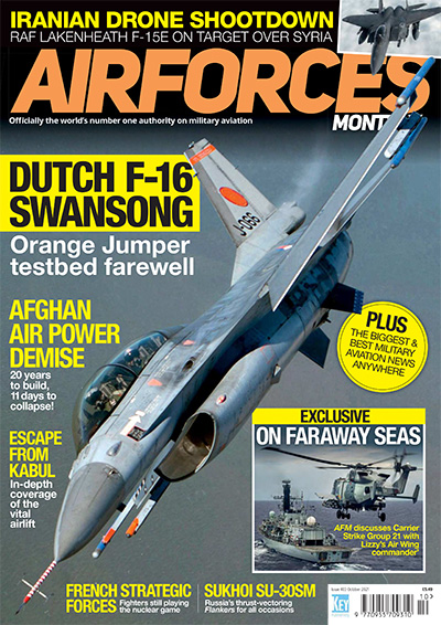 英国《Airforces Monthly》军事航空杂志PDF电子版【2021年合集12期】