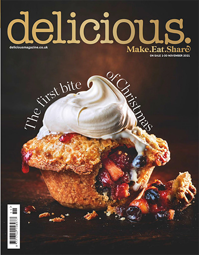 英国《Delicious》美食杂志PDF电子版【2021年合集12期】