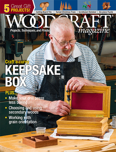 美国《Woodcraft》专业木工技术杂志PDF电子版【2021年合集6期】