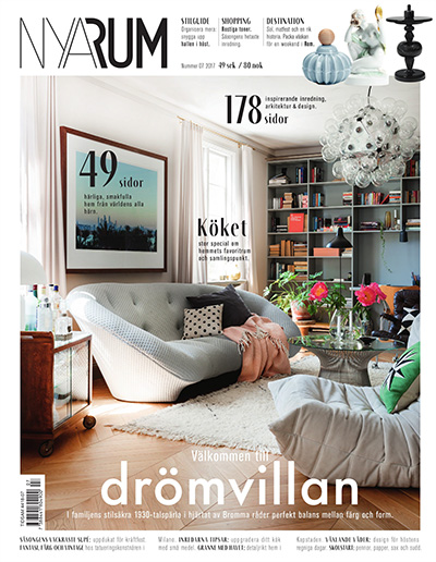 瑞典《Nya Rum》北欧室内设计杂志PDF电子版【2017年合集9期】