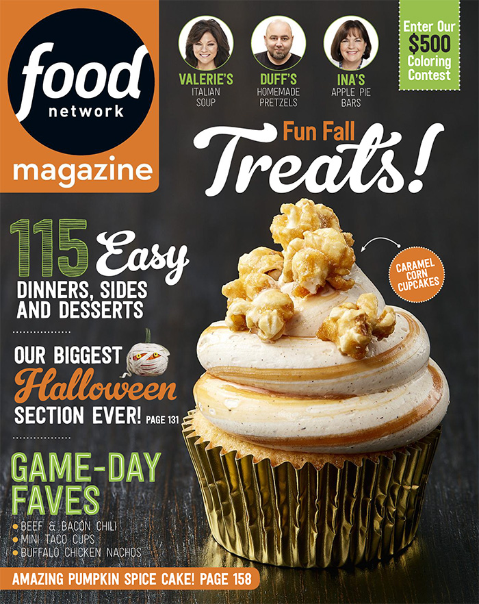 美国《Food Network》美食杂志PDF电子版【2017年10月刊免费下载阅读】