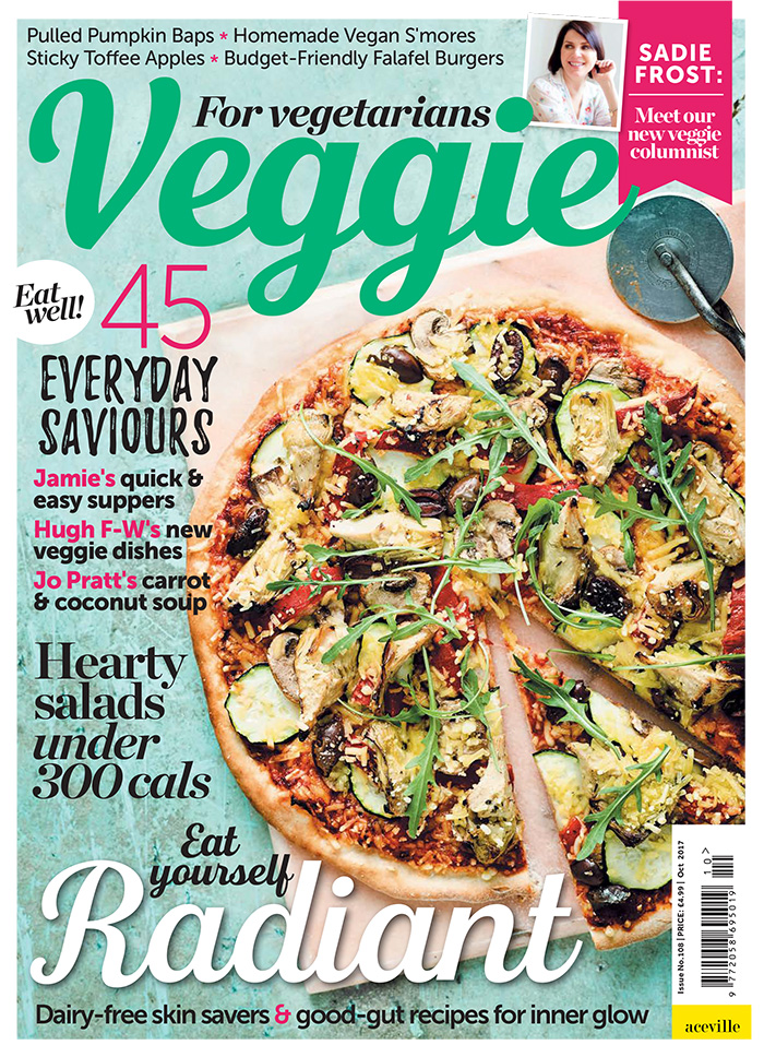 英国《Veggie》素食主义杂志PDF电子版【2017年10月刊免费下载阅读】