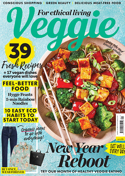 英国《Veggie》素食主义杂志PDF电子版【2019年合集12期】
