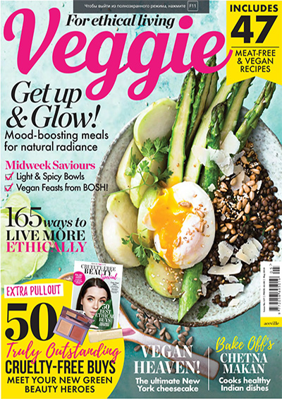 英国《Veggie》素食主义杂志PDF电子版【2019年合集12期】