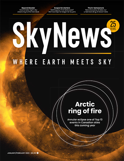 加拿大《SkyNews》天文杂志PDF电子版【2021年合集6期】