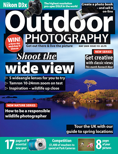 英国《Outdoor Photography》户外风光摄影杂志PDF电子版【2009年合集12期】