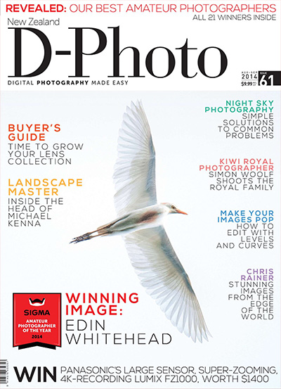 新西兰《D-Photo》数码摄影杂志PDF电子版【2014年合集6期】