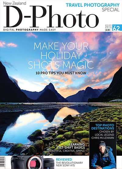新西兰《D-Photo》数码摄影杂志PDF电子版【2014年合集6期】
