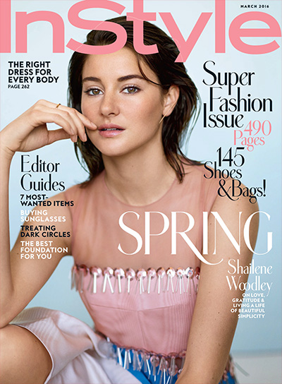 美国《InStyle》时尚杂志PDF电子版【2016年合集12期】