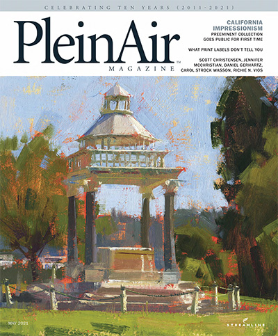 美国《PleinAir》绘画艺术杂志PDF电子版【2021年合集6期】