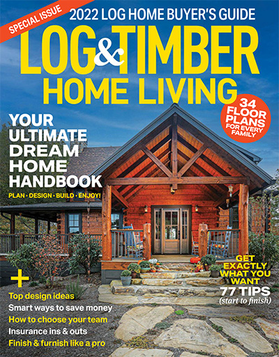 美国《Log＆Timber Home Living》木屋别墅杂志PDF电子版【2021年合集8+3期】