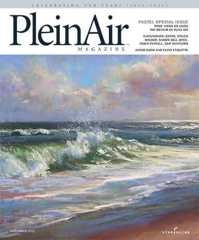 美国《PleinAir》绘画艺术杂志PDF电子版【2021年合集6期】
