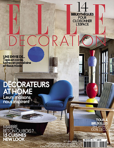 法国《Elle Decoration》家居装饰杂志PDF电子版【2013年合集8期】
