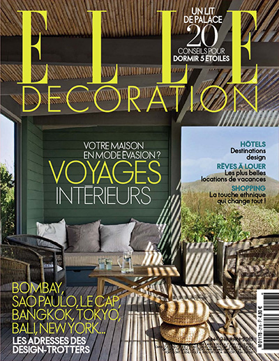 法国《Elle Decoration》家居装饰杂志PDF电子版【2013年合集8期】