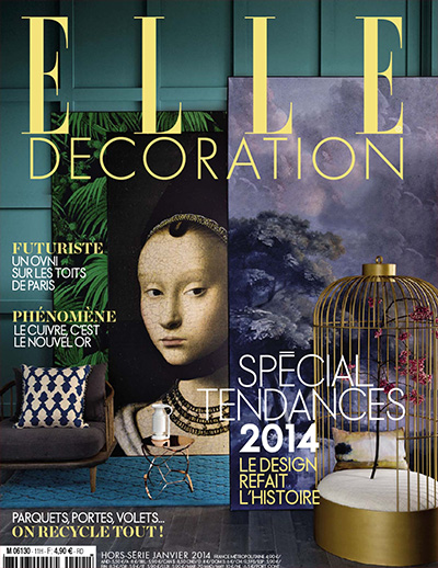 法国《Elle Decoration》家居装饰杂志PDF电子版【2014年合集10期】