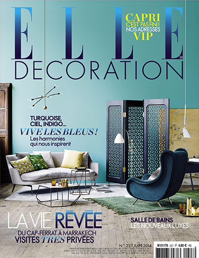 法国《Elle Decoration》家居装饰杂志PDF电子版【2014年合集10期】