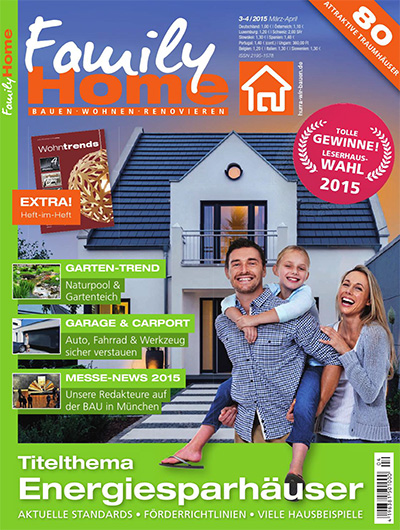 德国《Family Home》独栋住宅杂志PDF电子版【2015年合集6+2期】