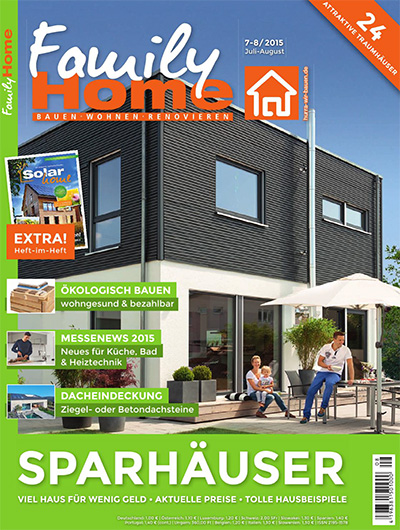 德国《Family Home》独栋住宅杂志PDF电子版【2015年合集6+2期】